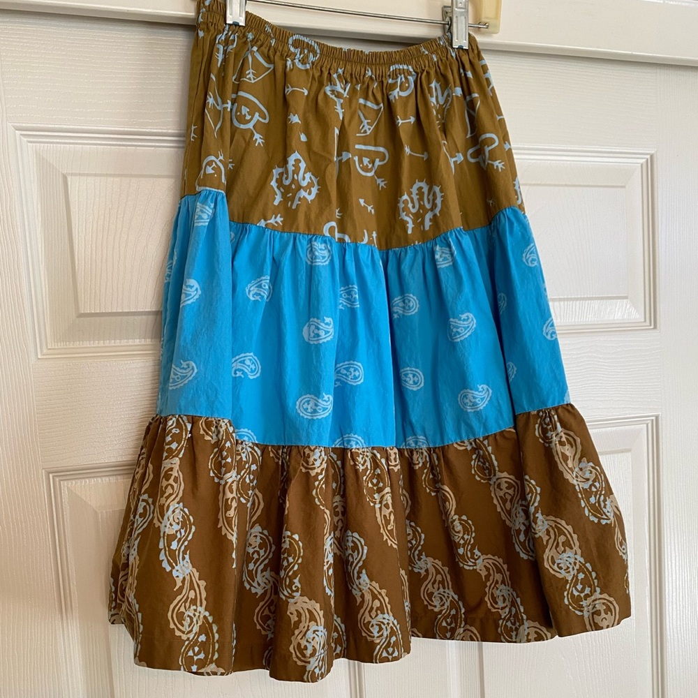 Young Colors tiered skirt